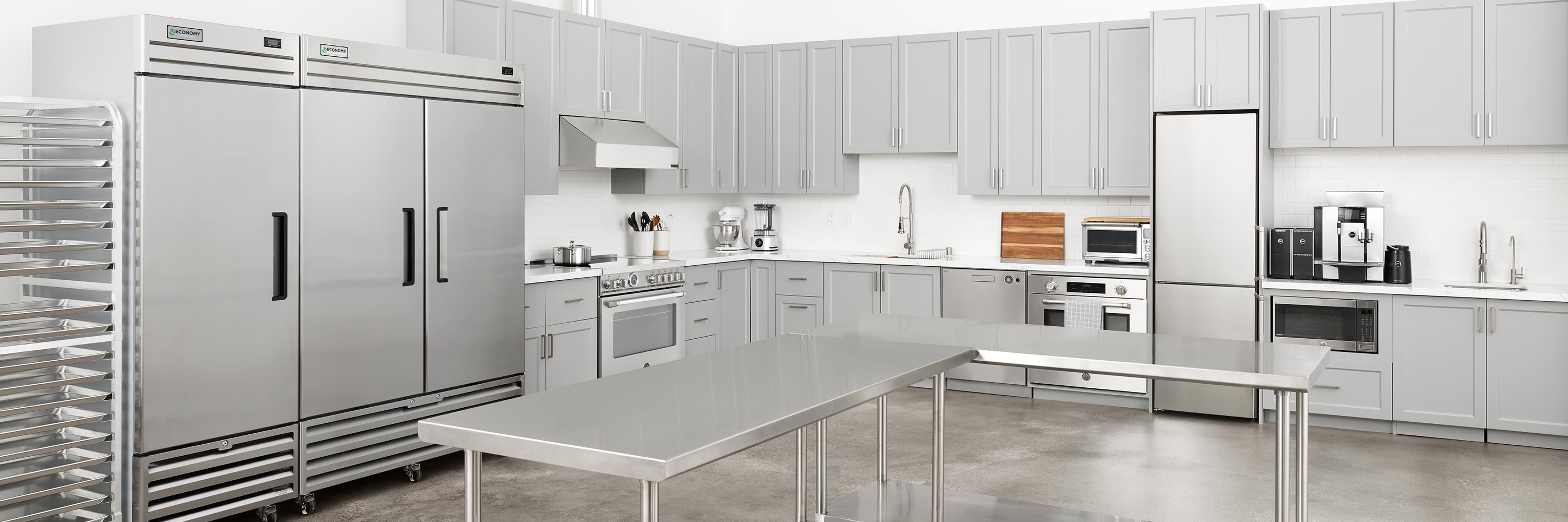 Fully Prepped and Staged Kitchen